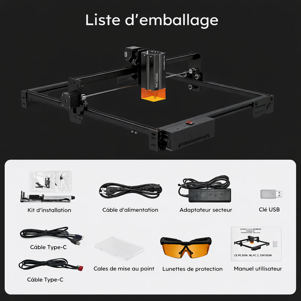 Graveur Laser Portable A20 Pro 20W